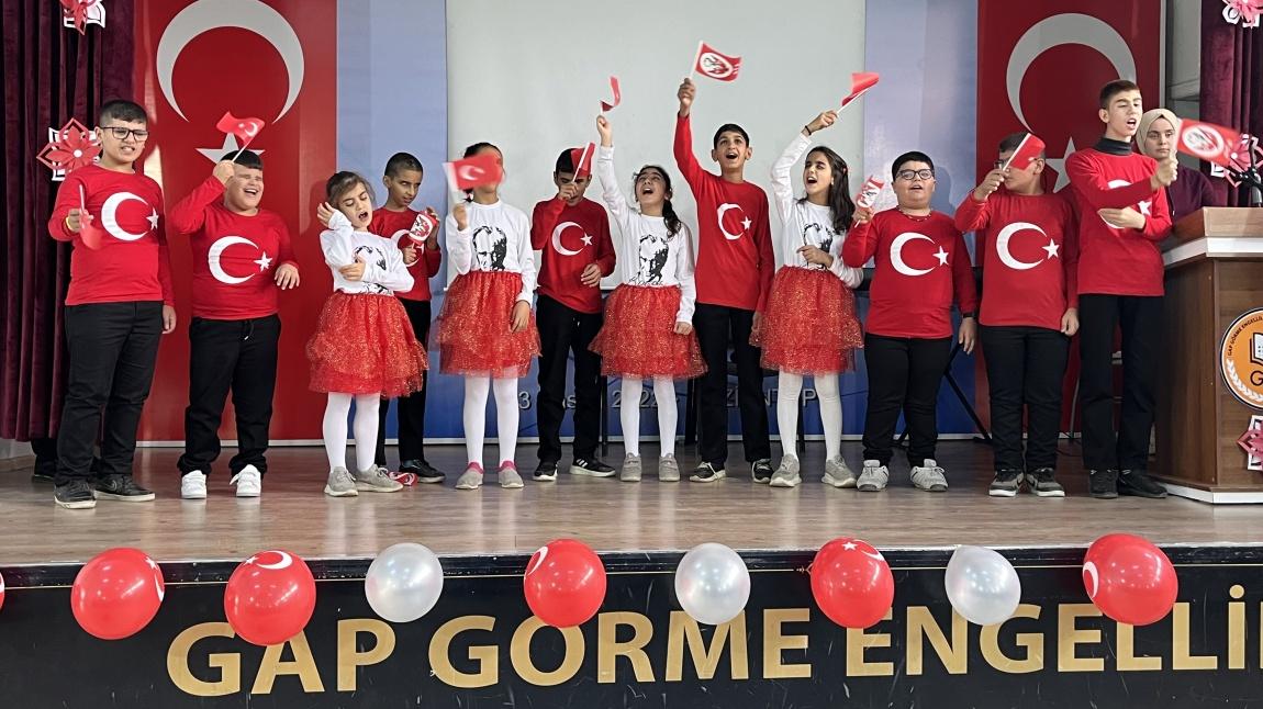 29 Ekim Cumhuriyet Bayramı Okulmuzda Büyük Bir Coşku İle Kutlandı...